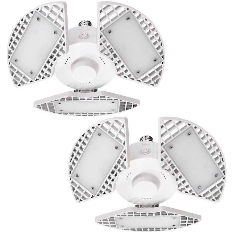 Suyncyi 2 Pack LED Garage Light, 150W Ultra Bright LED Shop Light With
